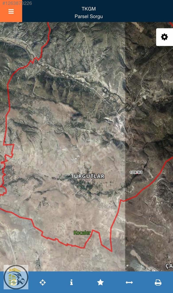 ASLAN EMLAK'TAN SATILIK TURGUTLAR'DA 1556M2 YOL KENARI TARLA - KÜTAHYA MERKEZ fotoğraf 4