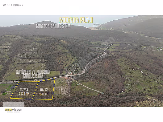 BARTIN HATİPLER MUGADA BÖLGESİNDE 7500 M² KONUT İMARLI PARSELLER - BARTIN MERKEZ fotoğraf 9