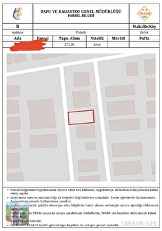 AL EMLAKTAN ZAFER MAHALLESİ'NDE SATILIK ARSA 271M2 - ANKARA POLATLI fotoğraf 2