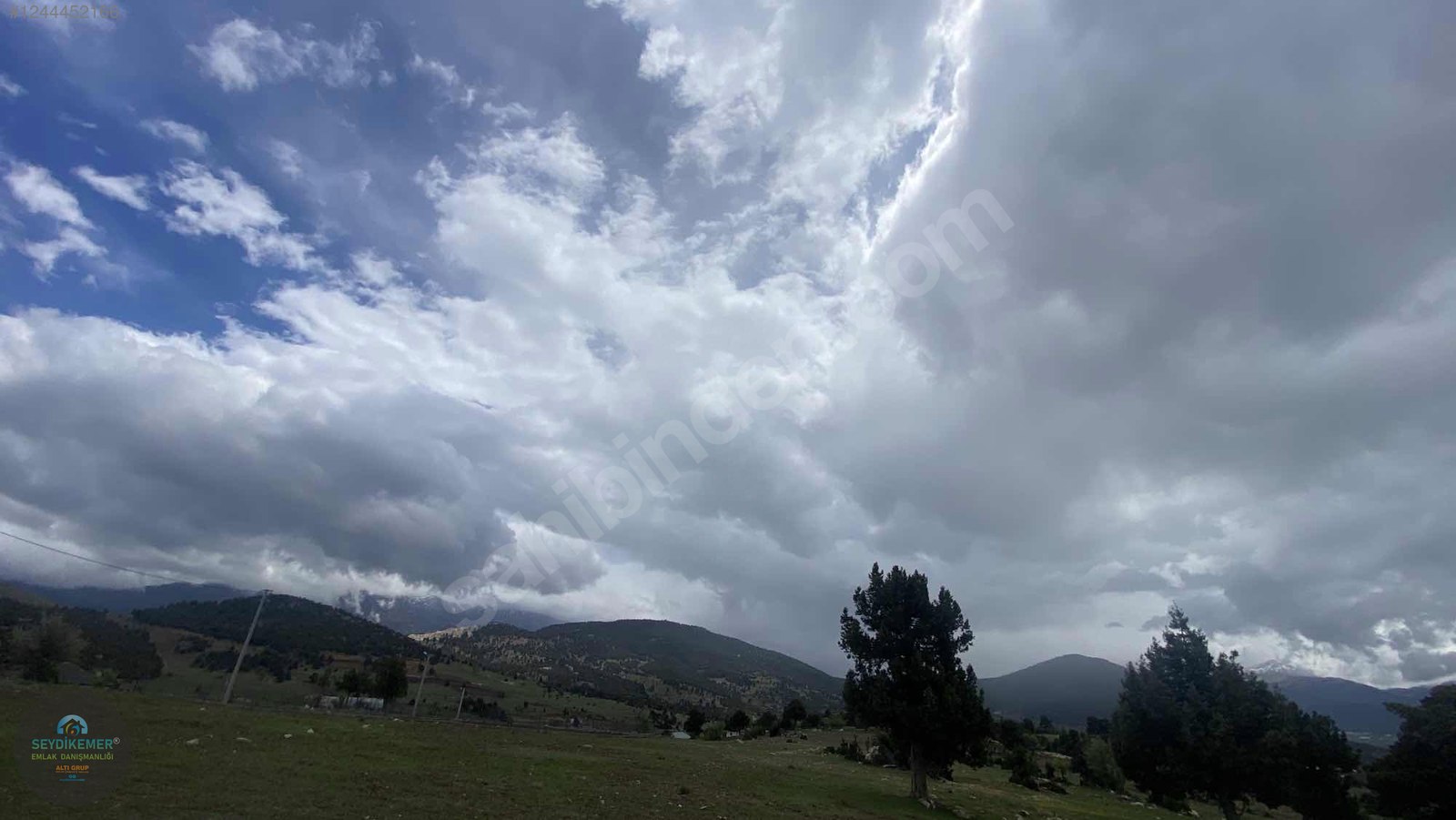 Yayla Gökben'de HAVADAR TEPEDE Ana Yola 400m 910m2 Tarla - MUĞLA SEYDİKEMER fotoğraf 2