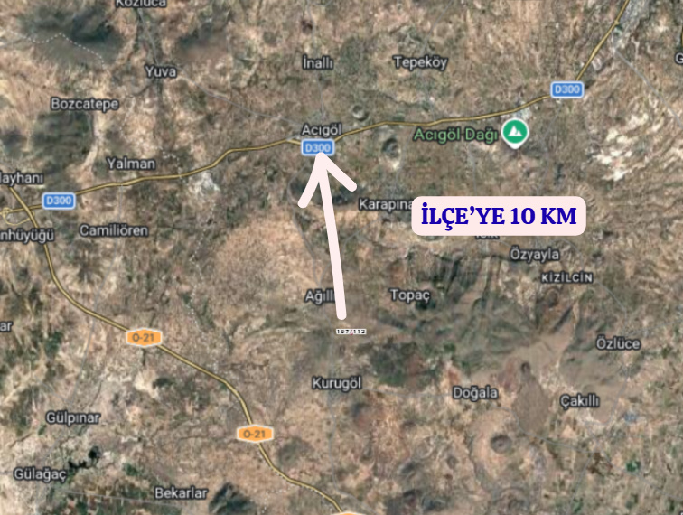 NEVŞEHİR ACIGÖL TOPAÇ  KÖYÜNDE 3.249 M² TARLA SATILIKTIR - NEVŞEHİR ACIGÖL fotoğraf 6