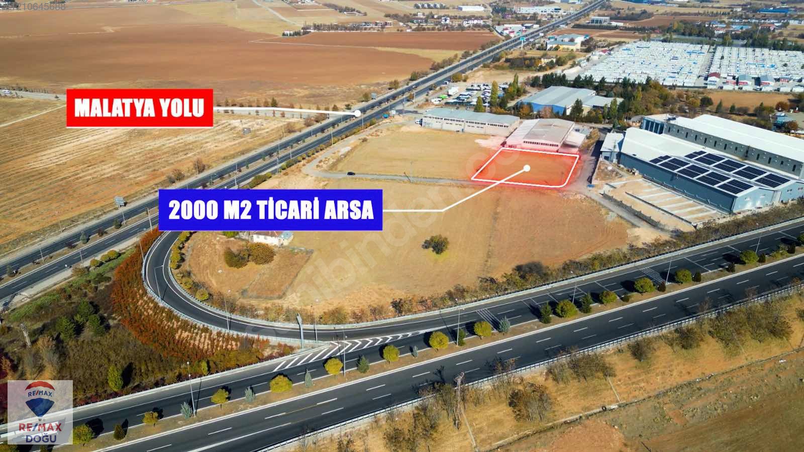 REMAX DOĞU MALATYA CADDESİ BAĞLANTI KAVŞAĞI 2000 M2 TİCARİ ARSA - ELAZIĞ MERKEZ fotoğraf 6