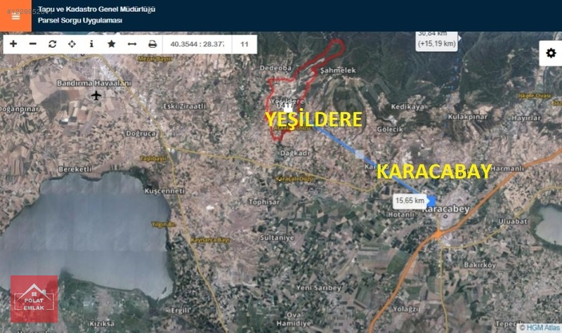 Turistik Yerlere Yakın İmarlı Süper Konumlu Arsa Polat Emlak'tan - BURSA KARACABEY fotoğraf 9