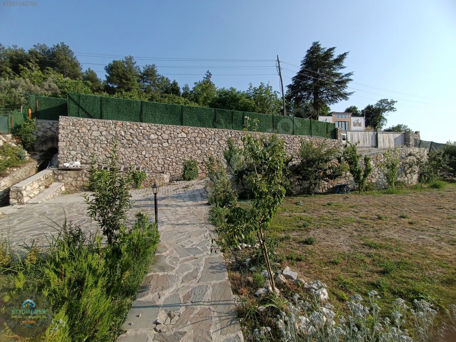 SEYDİKEMER YAKAKOYDE MUHTEŞEM MANZARALI TAŞ VİLLA - MUĞLA SEYDİKEMER fotoğraf 17