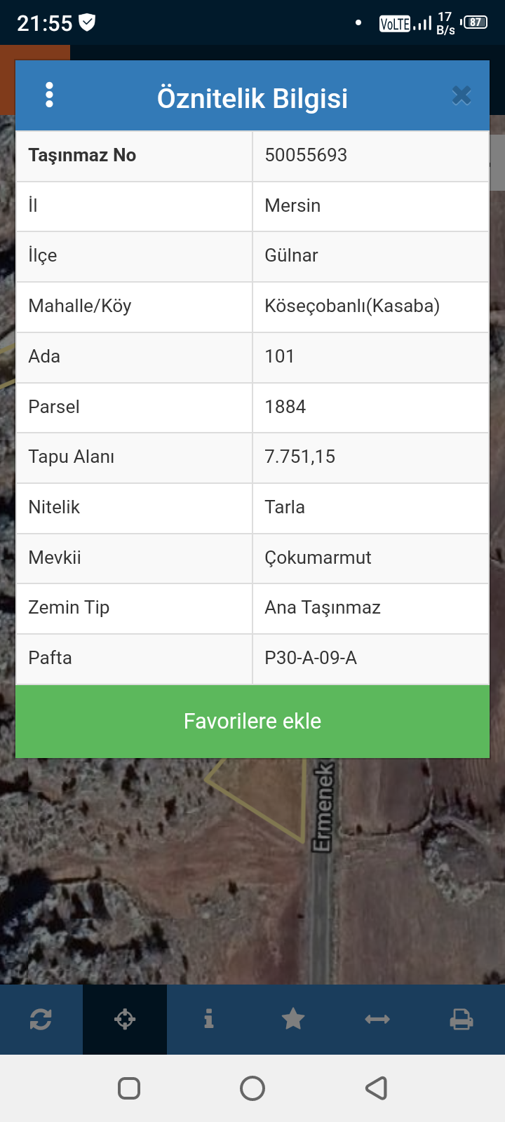 MERSİN GÜLNAR MİSKALE YAYLASI ANAYOL ÜZERİ - MERSİN GÜLNAR fotoğraf 2