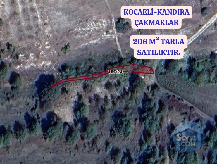 KOCAELİ KANDIRA ÇAKMAKLAR KÖYÜNDE 206 M² TARLA SATILIKTIR - Kocaeli Kandıra fotoğraf 9