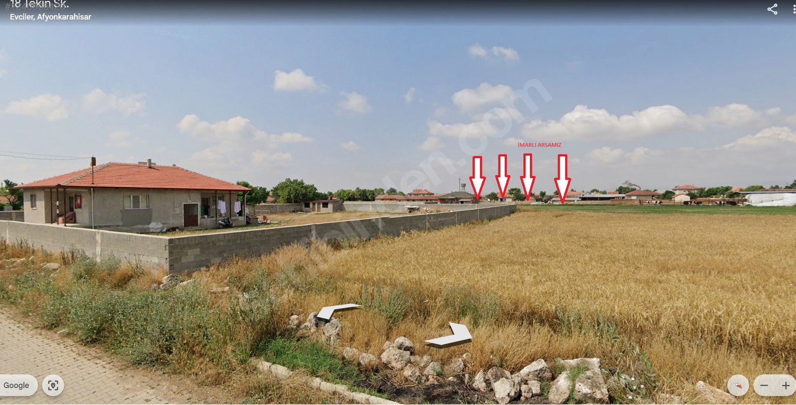 AFYONKARAHİSAR EVCİLER CAMİİKEBİR  KÖYÜNDE  1.939 M² ARSA SATILIKTIR. - AFYONKARAHİSAR EVCİLER fotoğraf 12
