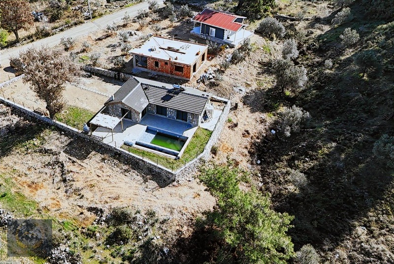 FETHİYE BOZYER MAH TAŞ VİLLA MÜSTAKİL HAVUZLU LÜKS VİLLA - MUĞLA FETHİYE fotoğraf 3