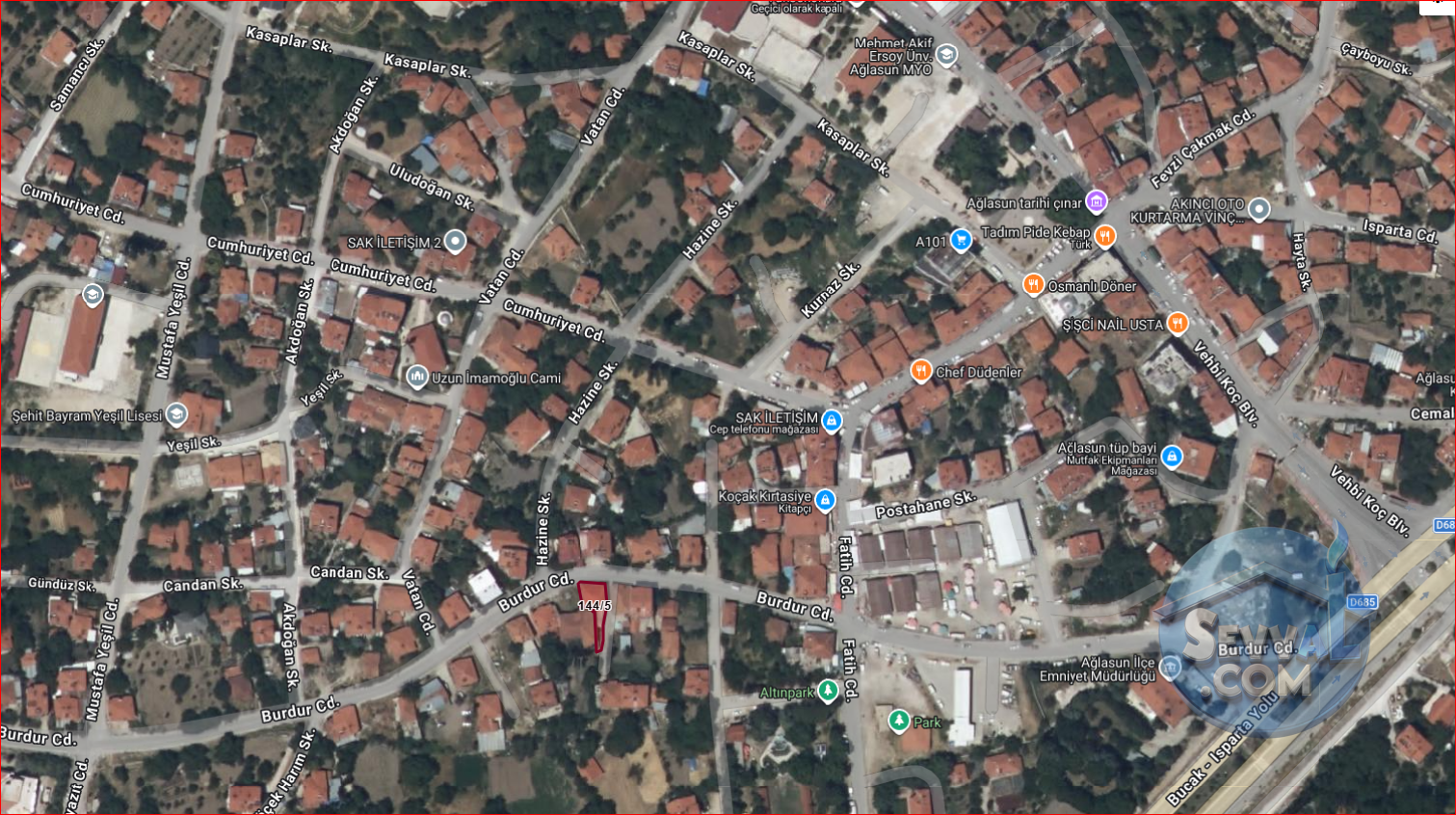 AĞLASUN BURDUR CADDESİ ÜZERİNDE SATILIK MÜSTAKİL EV - BURDUR AĞLASUN fotoğraf 2