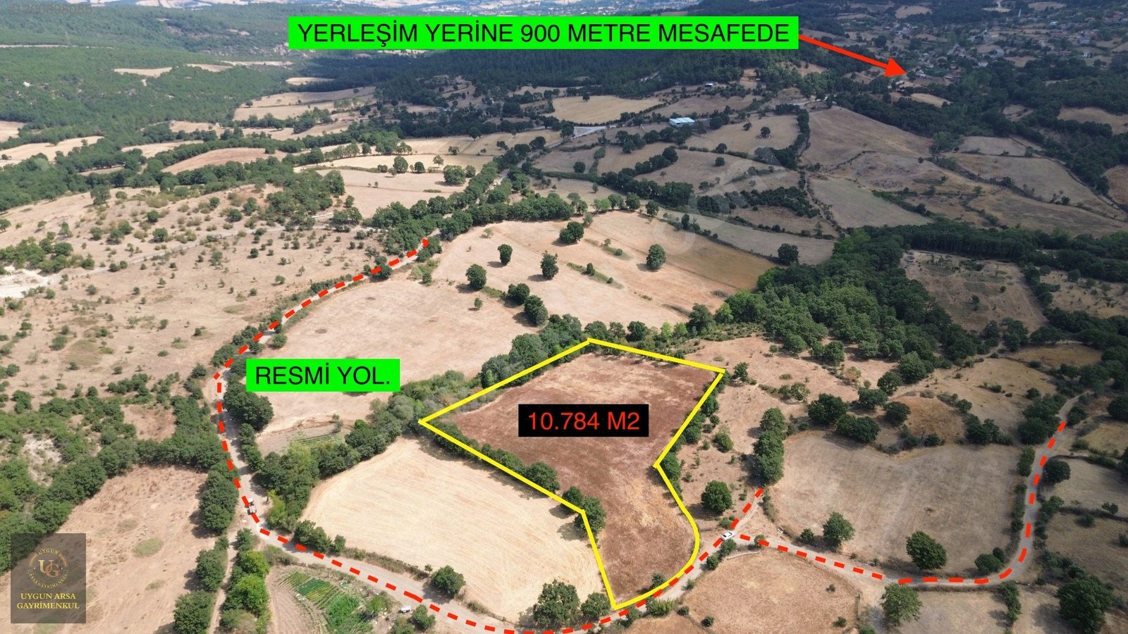 ÇANAKKALE ÇAN HALİLAĞA'DA 10.784 M2 UYGUN ARSA - ÇANAKKALE ÇAN fotoğraf 7