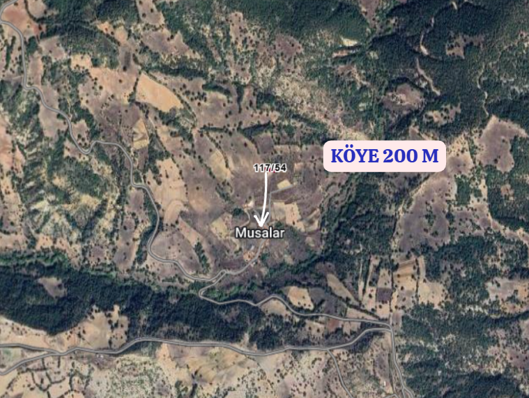 KÜTAHYA EMET MUSALAR  KÖYÜNDE  219  M² TARLA  SATILIKTIR - KÜTAHYA EMET fotoğraf 5