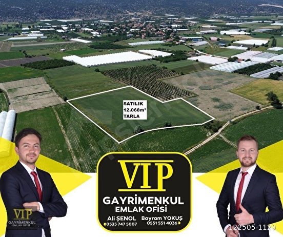 VİP GAYRİMENKUL'den ZÜMRÜTOVA MAH. BÖLGEDE ENUYGUN FİYATLI TARLA - ANTALYA ELMALI fotoğraf 8