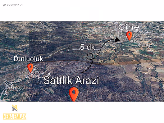 ÇİNE'YE İLÇE'YE 5dk.KADASTRO YOLLU TEK TAPU 825m2 ZEYTİNLİK - AYDIN ÇİNE fotoğraf 8