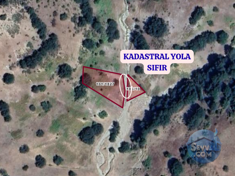 KÜTAHYA SİMAV HASANÖREN  KÖYÜNDE  1.323 M² TARLA  SATILIKTIR - KÜTAHYA SİMAV fotoğraf 3