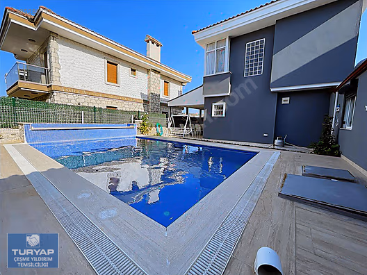 TURYAP ÇEŞME ŞİFNE'de HAVUZLU MÜSTAKİL 3+1 VİLLA - İZMİR ÇEŞME fotoğraf 3