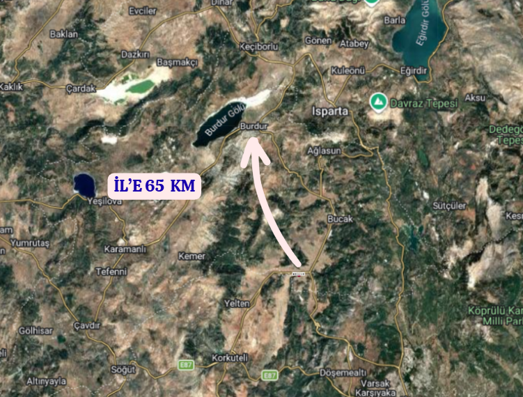 BURDUR BUCAK KIZILKAYA/PAZAR   KÖYÜNDE 400  M²  ARSA SATILIKTIR - BURDUR BUCAK fotoğraf 6