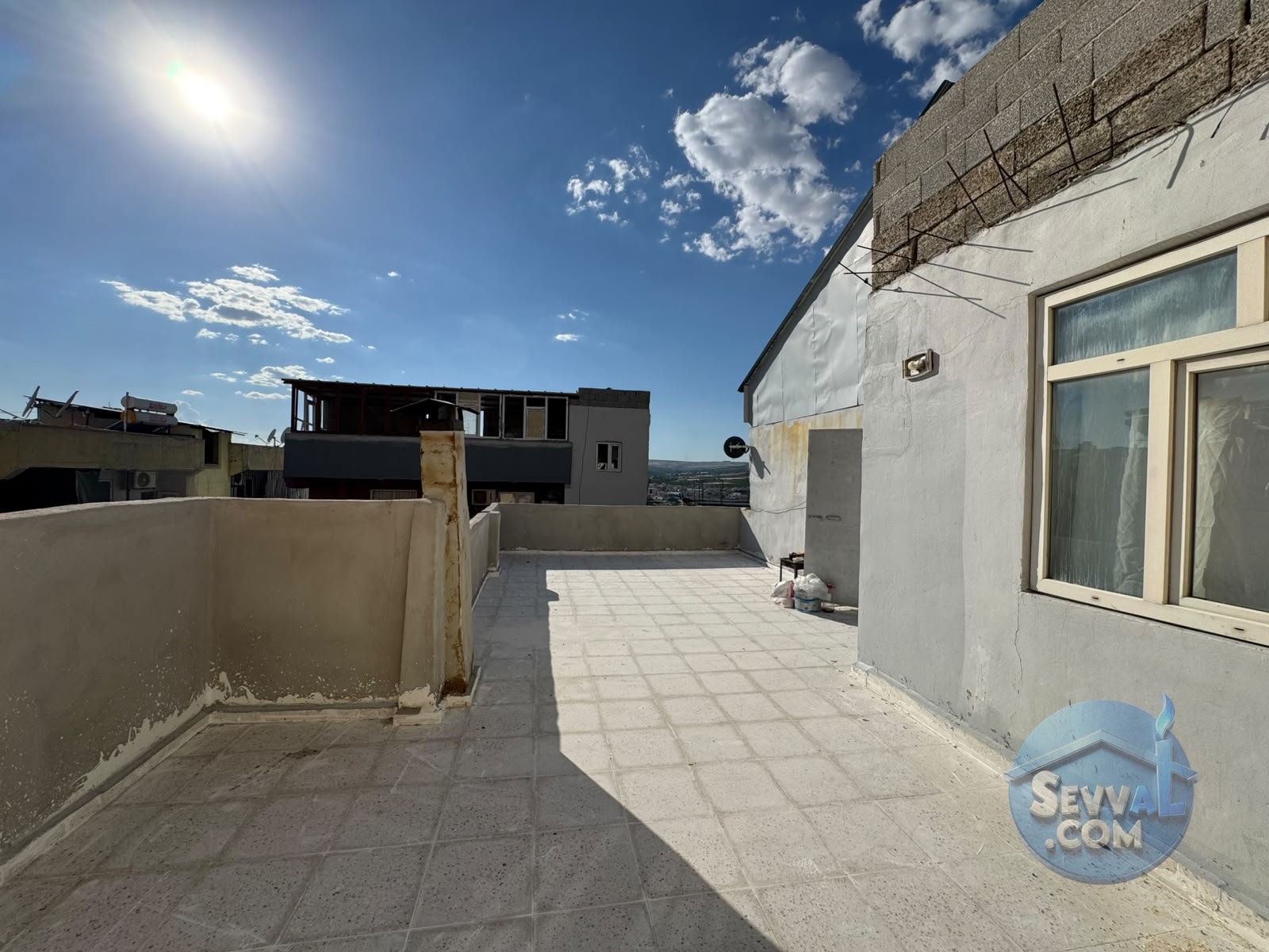 AHMET YESEVİDE SATILIK TERASLI DAİRE - ŞANLIURFA HALİLİYE fotoğraf 10