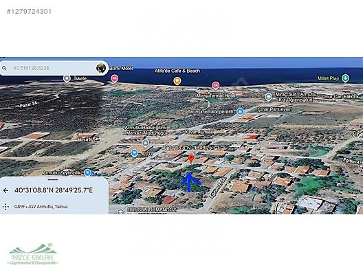 Yalova Armutlu Karşıyaka Satılık Arsa 229m2 - YALOVA ARMUTLU fotoğraf 9
