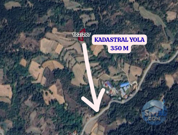 BOLU GÖYNÜK ÇAYLAK  KÖYÜNDE  1.034 M²  TARLA  SATILIKTIR - BOLU GÖYNÜK fotoğraf 3