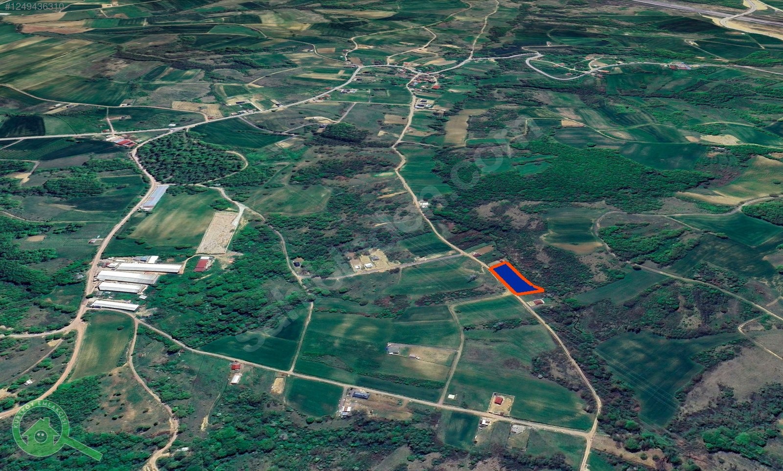 Körfez Himmetli'de 2524m² Tarla -Yola 72M Cepheli- Elektrik & Su - KOCAELİ KÖRFEZ fotoğraf 6