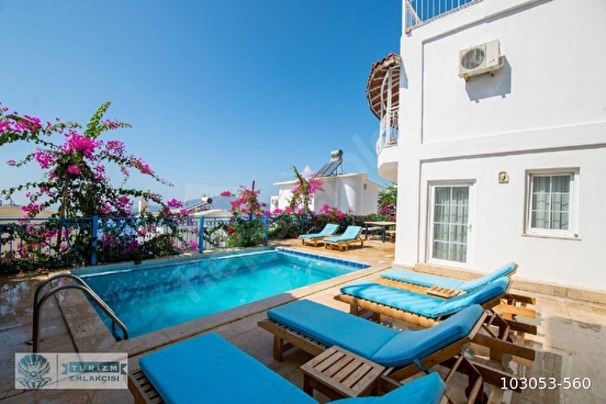 KAŞ-KALKAN-KÖRDERE'DE ACİL SATILIK VİLLA... - ANTALYA KAŞ fotoğraf 3