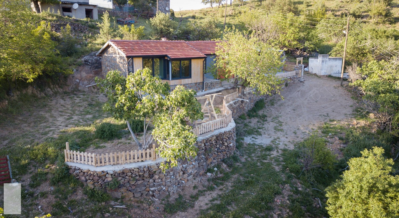 ÇANAKKALE BAYRAMİÇ KAYKILAR KÖYÜ 513 M2 BAHÇELİ MÜSTAKİL TAŞ EV - ÇANAKKALE BAYRAMİÇ fotoğraf 13