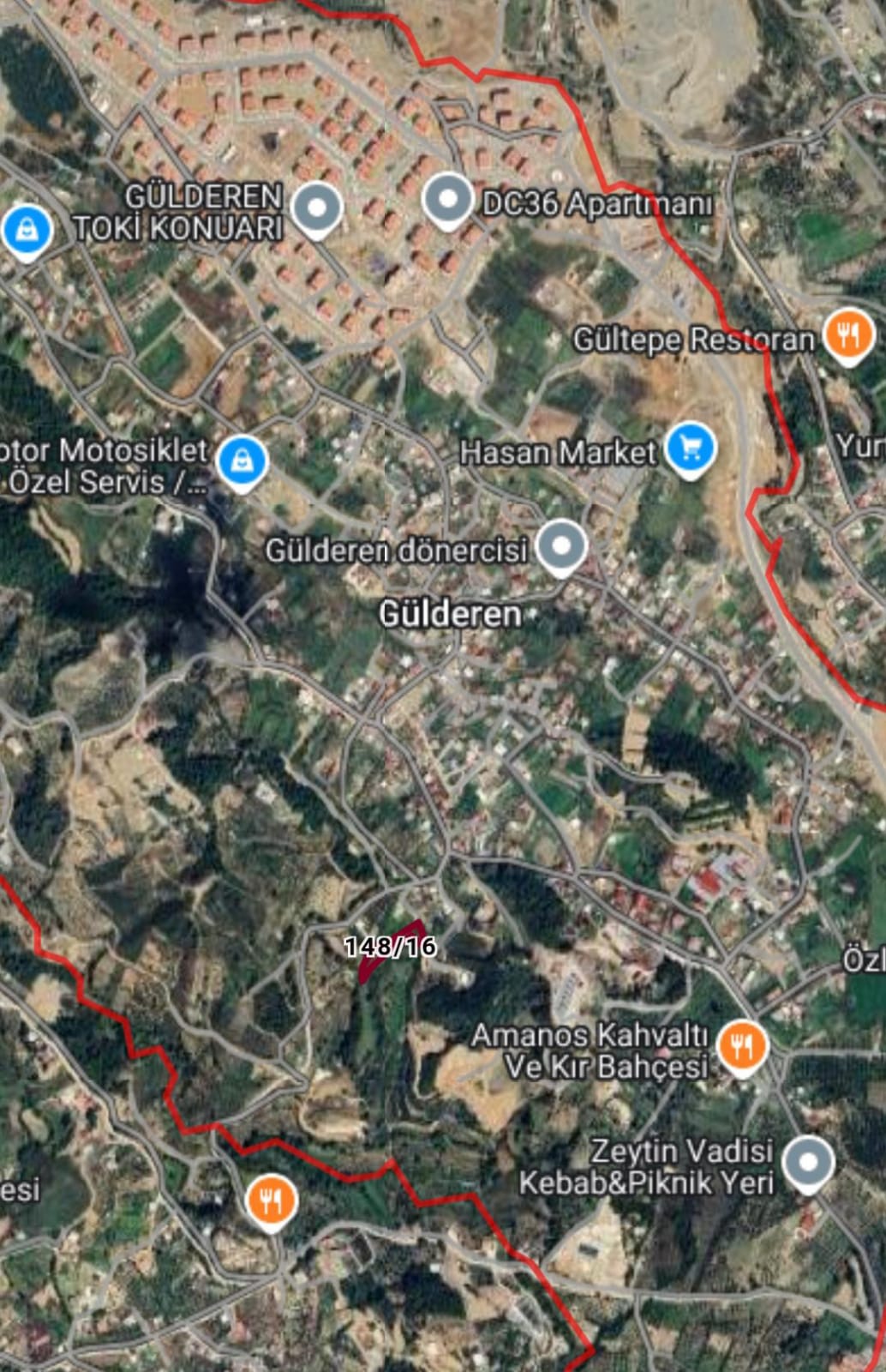 Gülderen yerleşim alanı içinde, SATILIK müstakil bahçe 2.316 M²   - HATAY ANTAKYA fotoğraf 4