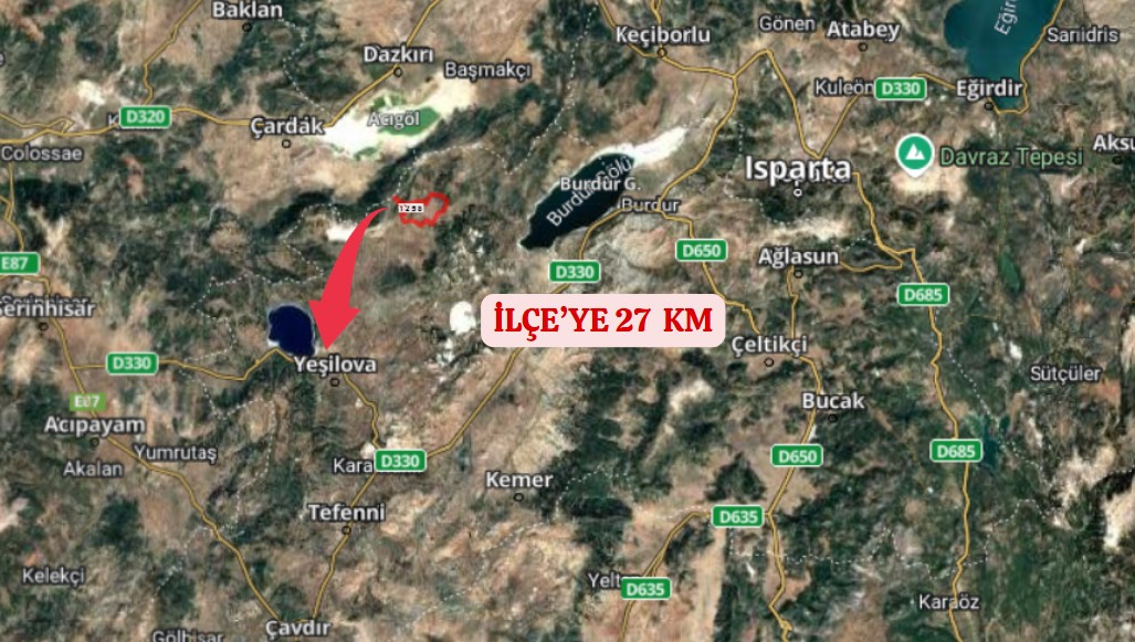 BURDUR YEŞİLOVA AKÇAKÖY'DE 800M² TARLA SATILIKTIR - BURDUR YEŞİLOVA fotoğraf 8