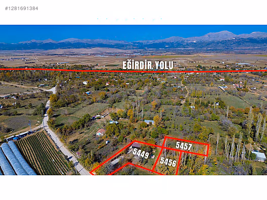 KULEÖNÜ MEVKİİNDE 1780M2 YAPILI HOBİ BAHÇESİ - ISPARTA MERKEZ fotoğraf 3