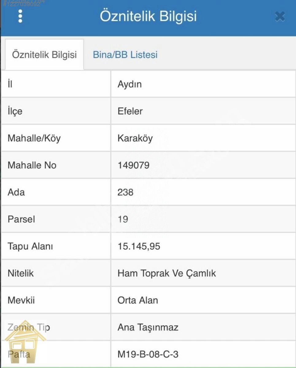 EFELER GAYRİMENKUL Önü Açık KARAKÖY Mevkii 15.146m2 TARLA - AYDIN EFELER fotoğraf 5