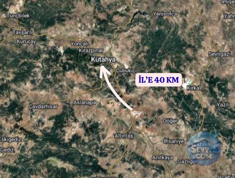 KÜTAHYA ALTINTAŞ SEVDİĞİN    KÖYÜNDE  4.078 M²TARLA  SATILIKTIR - KÜTAHYA ALTINTAŞ fotoğraf 6