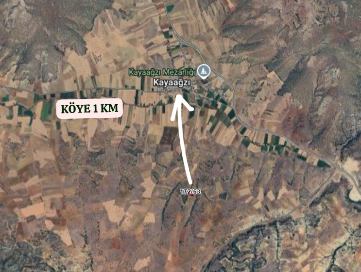 KONYA GÜNEYSINIR KAYAAĞZI  KÖYÜNDE 2.520  M²  BAĞ  SATILIKTIR - KONYA GÜNEYSINIR fotoğraf 5