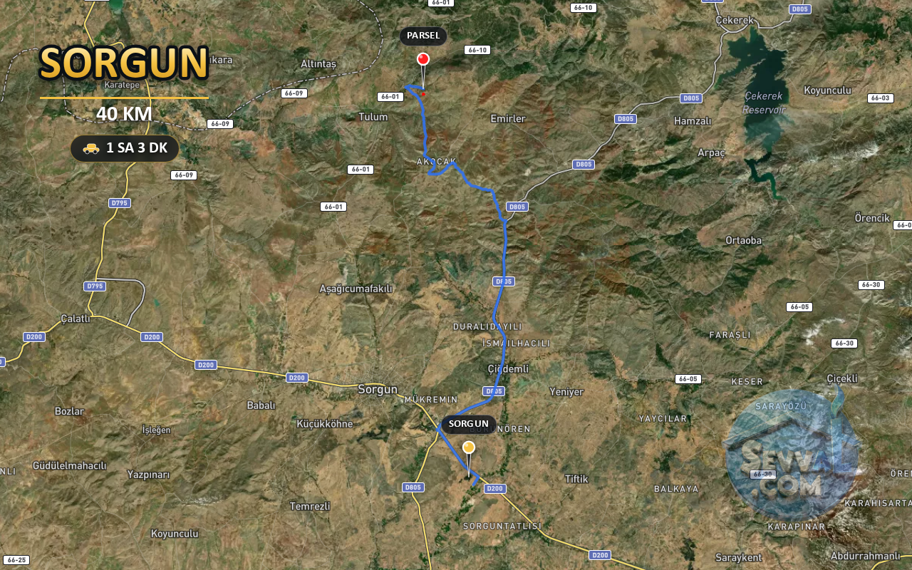 YOZGAT SORGUN EYMİR 2.200 m² SATILIK ARSA - YOZGAT SORGUN fotoğraf 5