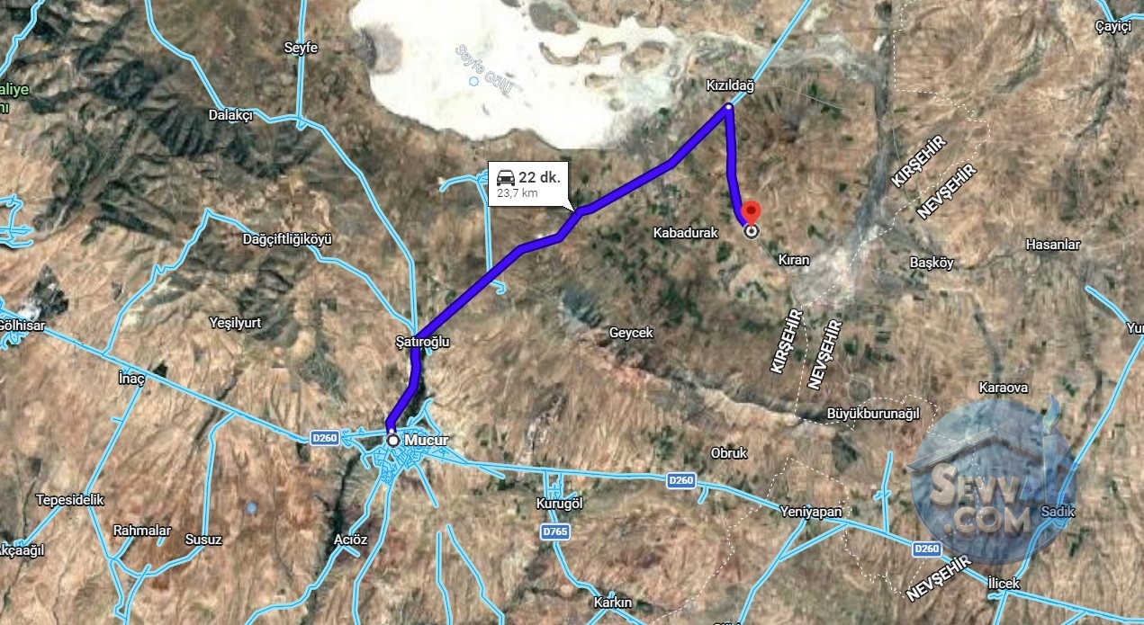 KIRŞEHİR MUCUR KIRAN KÖYÜNDE 1.568 M² TARLAMIZ SATILIKTIR. - Kırşehir Mucur fotoğraf 5
