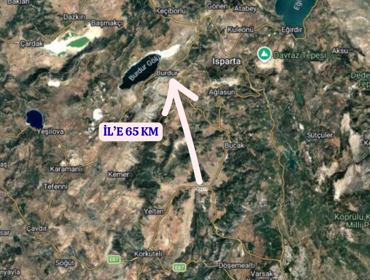 BURDUR BUCAK KIZILKAYA/PAZAR   KÖYÜNDE 400  M²  ARSA SATILIKTIR - BURDUR BUCAK fotoğraf 6
