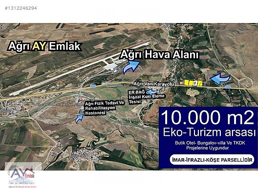 Ağrı Yoğunhisar'da Satılık 10.000 m² İmarlı Arsa - AĞRI HAMUR fotoğraf 3