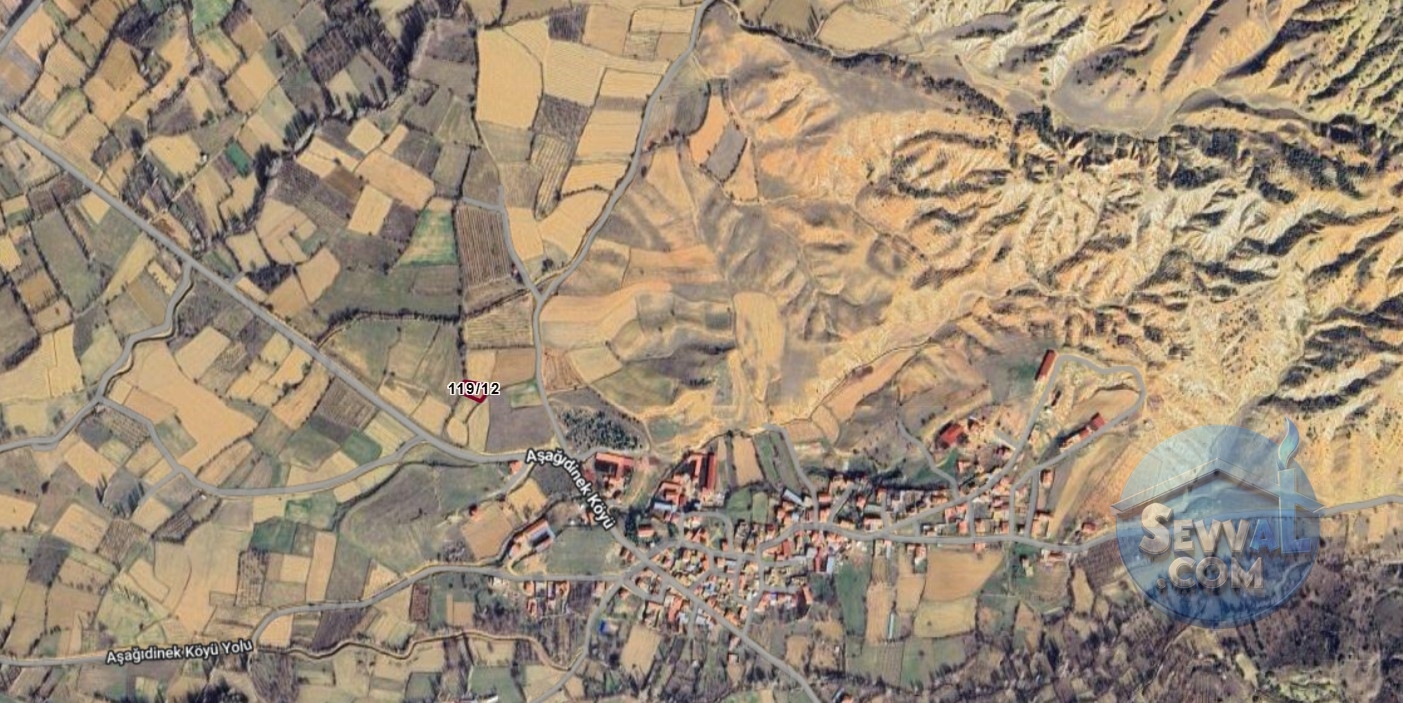 ISPARTA ŞARKİKARAAĞAÇ AŞAĞIDİNEK 742 M² TARLAMIZ SATILIKTIR. - Isparta Şarkikaraağaç fotoğraf 2