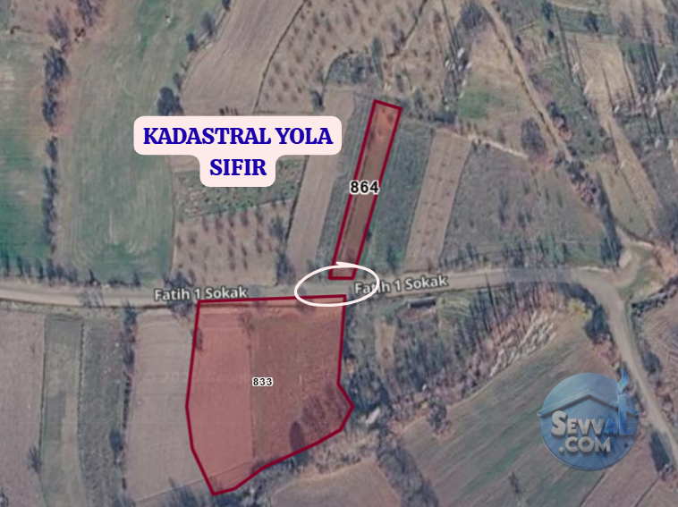 KÜTAHYA ŞAPHANE ÜÇBAŞ  KÖYÜNDE 814 M²  TARLA  SATILIKTIR - KÜTAHYA ŞAPHANE fotoğraf 3