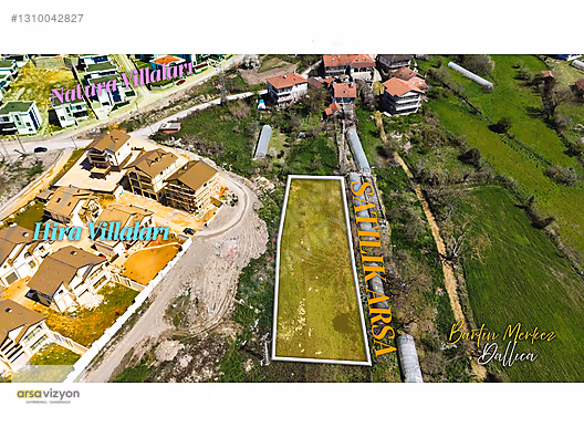 DALLICA'DA 2197m² İmara Hazır 2 - 3 - 4 Villalık Arsa 2 - BARTIN MERKEZ fotoğraf 13