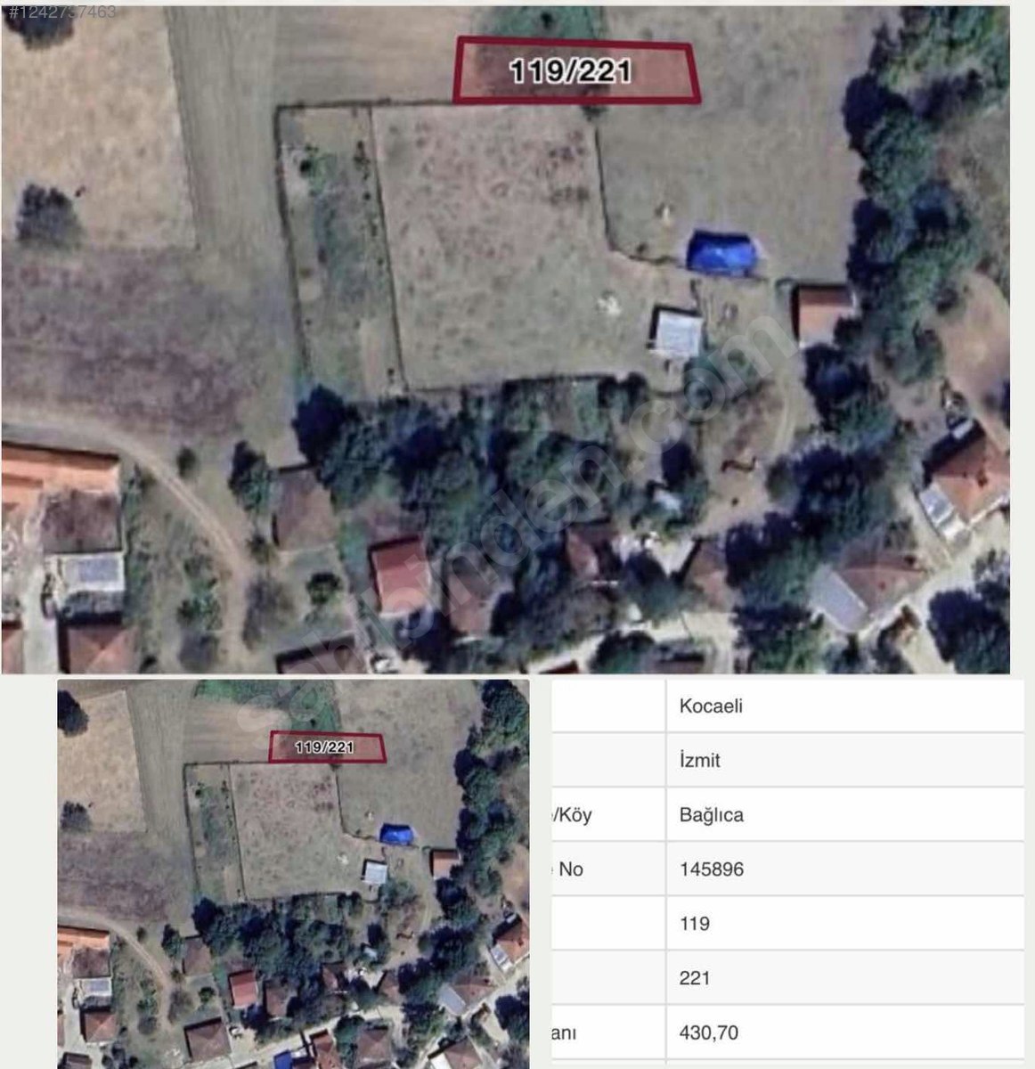 KÖY İÇİ İMARLI ARSA - KOCAELİ İZMİT fotoğraf 2
