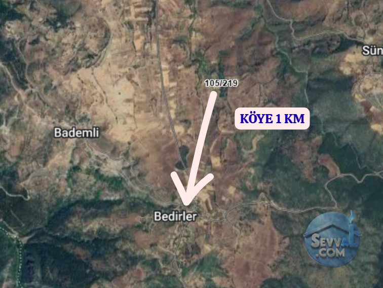 KÜTAHYA SİMAV BEDİRLER  KÖYÜNDE  231 M² BAHÇE  SATILIKTIR - KÜTAHYA SİMAV fotoğraf 4