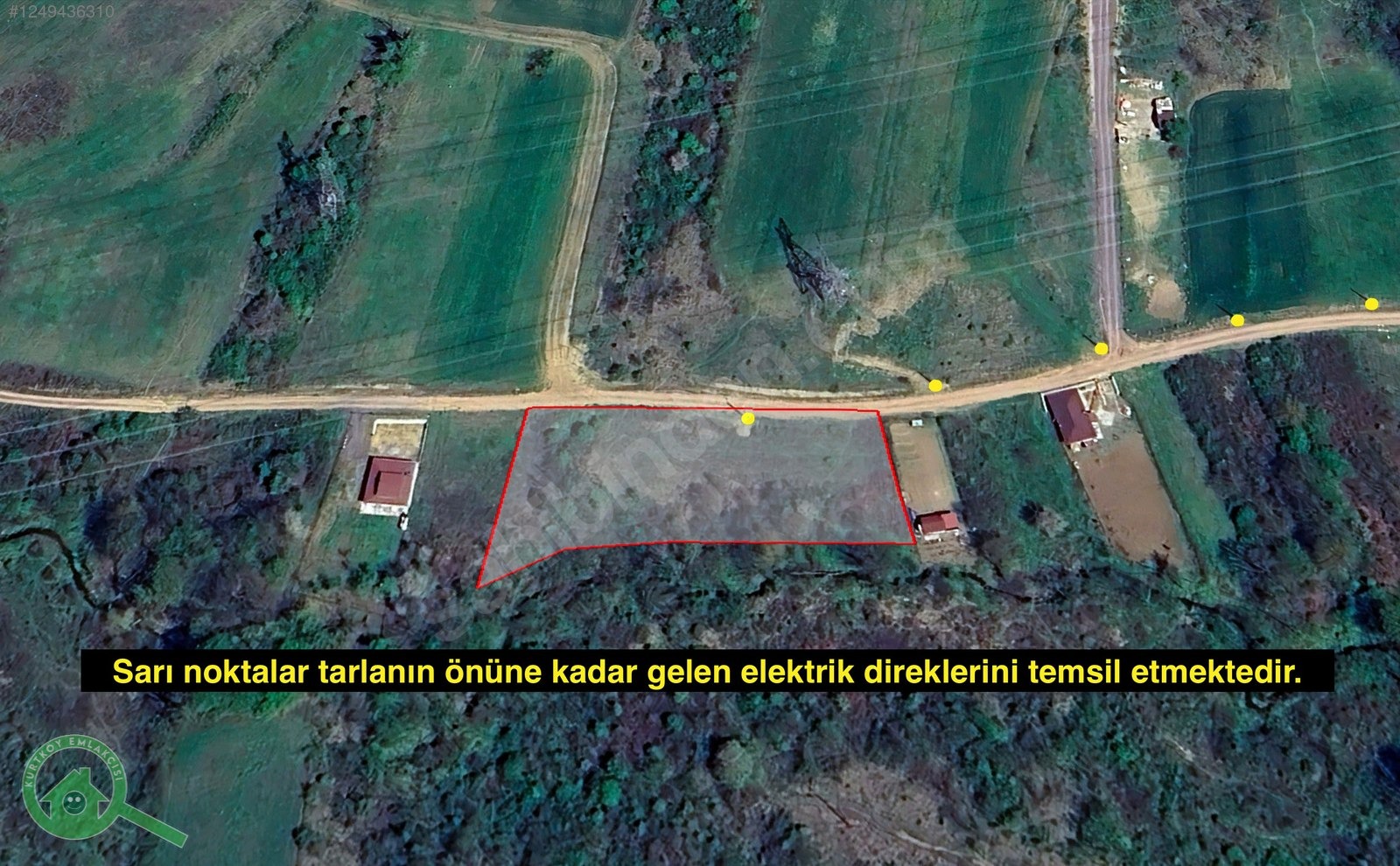 Körfez Himmetli'de 2524m² Tarla -Yola 72M Cepheli- Elektrik & Su - KOCAELİ KÖRFEZ fotoğraf 19