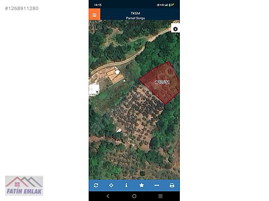 FATİH EMLAKTAN ŞAHİNYURDUNDA 956M2 SATILIK ZEYTİNLİK - BURSA GEMLİK fotoğraf 18