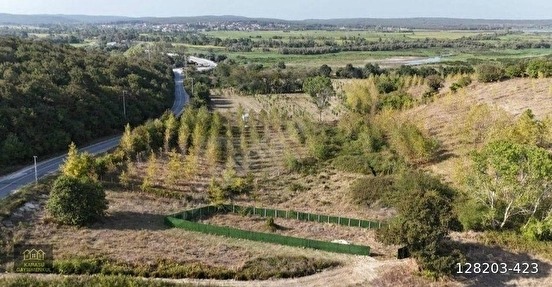 ÇATALCA HİSARBEYLİ ASFALT CEPHELİ PANEL ÇİTLE ÇEVRİLİ - İSTANBUL ÇATALCA fotoğraf 2