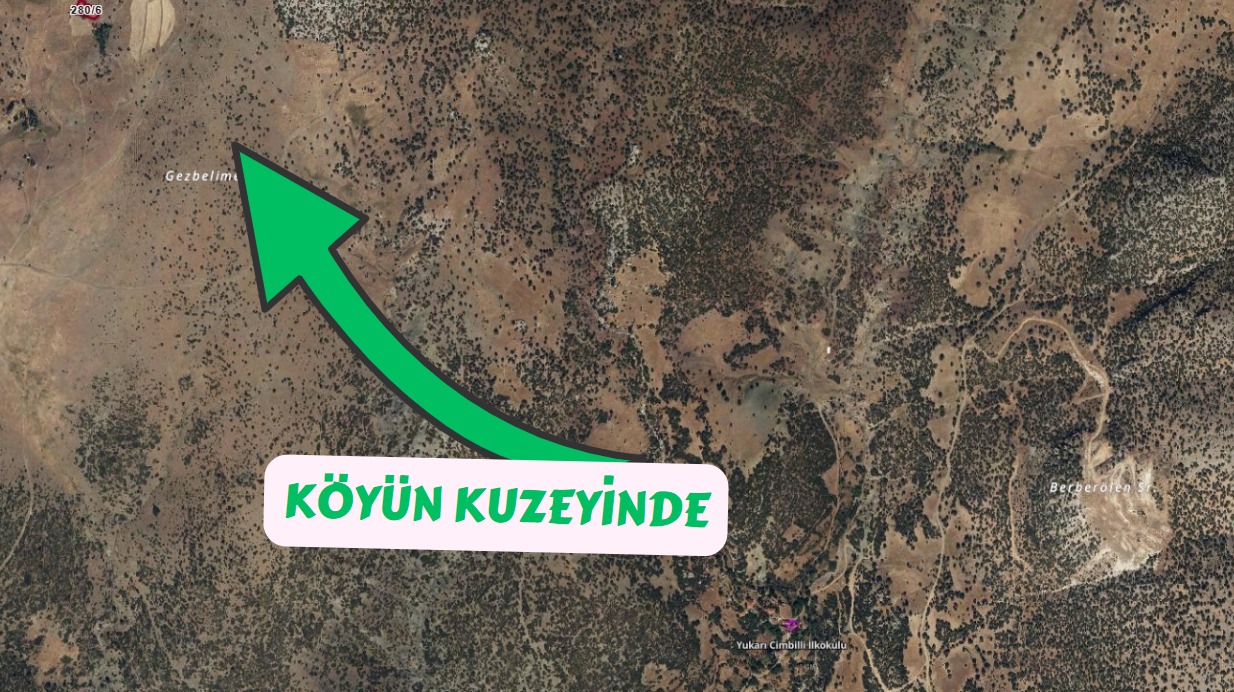  BURDUR MERKEZ CİMBİLLİ KÖYÜNDE 1.132M² TARLAMIZ SATILIKTIR. - BURDUR MERKEZ fotoğraf 2