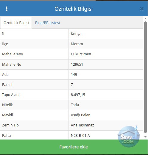 KONYA MERAM ÇUKURÇİMEN DE 8.497 M² TARLAMIZ SATILIKTIR - KONYA MERAM fotoğraf 2