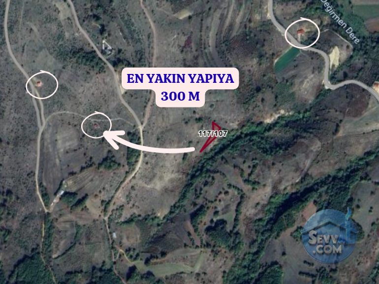 KOCAELİ KANDIRA ÇALYER  KÖYÜNDE 953 M²  TARLA  SATILIKTIR - KOCAELİ KANDIRA fotoğraf 4