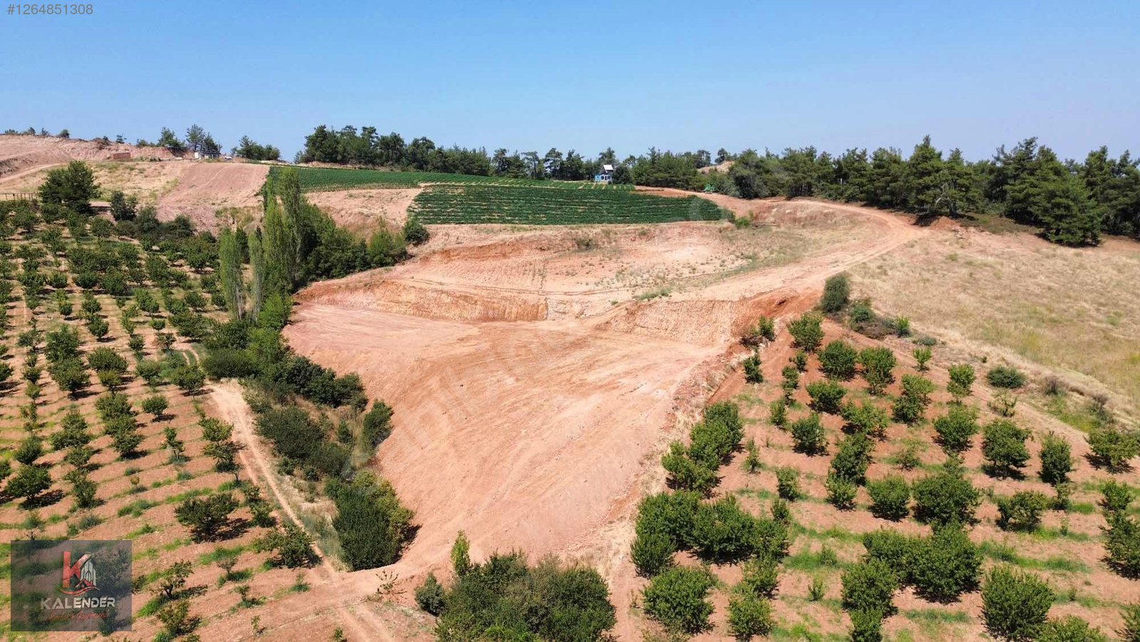KALENDER EMLAKTAN DAĞYENİKÖY'DE 3.850 M2 TARLA - MANİSA TURGUTLU fotoğraf 5