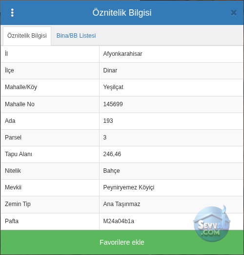 AFYONKARAHİSAR DİNAR YEŞİLÇAT 246 m² SATILIK ARSA - AFYONKARAHİSAR DİNAR fotoğraf 3
