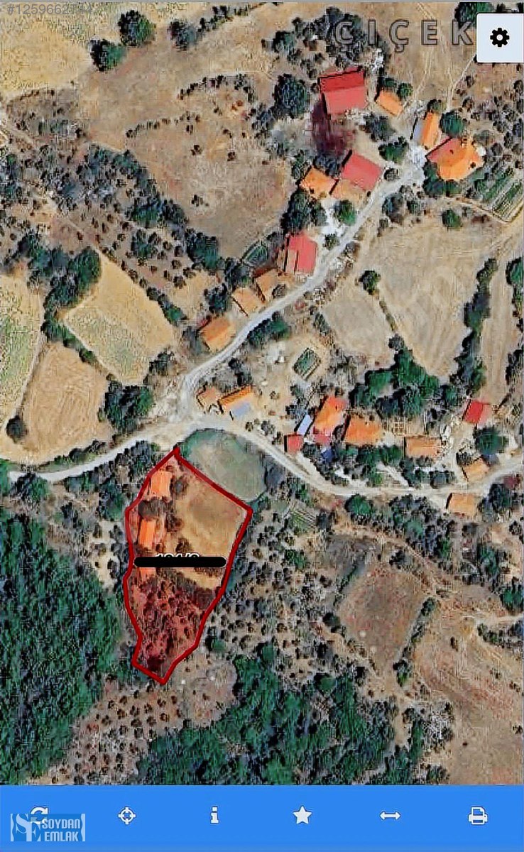 ULA ÇİÇEKLİDE İMARLI 2.600m2 SATILIK ARSA - MUĞLA ULA fotoğraf 5